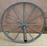 Roue à Bandage 100 cm avec demi essieu