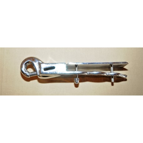 Crochet d'attelle pour show Hames inox