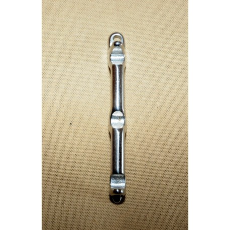 Crémaillère d'attelle à boule "Inox"