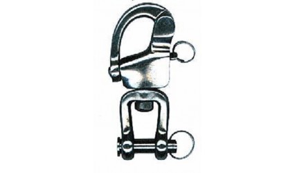 Mousqueton de sécurité à goupille