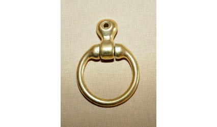 Rivet pour anneau de guide pour attelle laiton