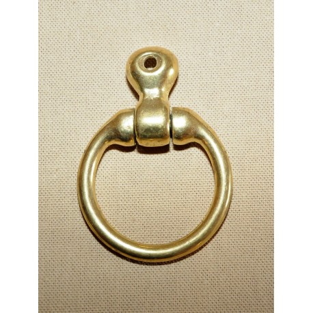 Rivet pour anneau de guide pour attelle laiton