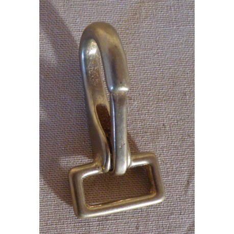 Mousquetons laiton 66x25 mm