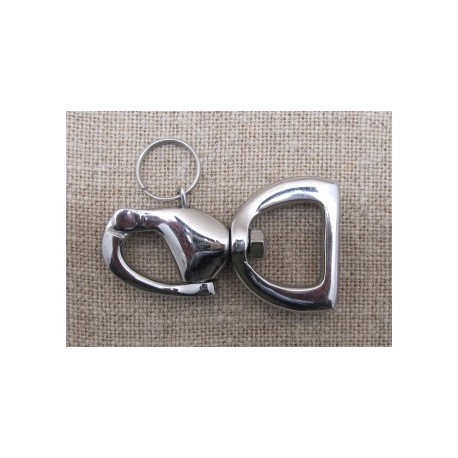 MOUSQUETON SECURITE 80MM CHAPPE 25MM - 1 PIECE