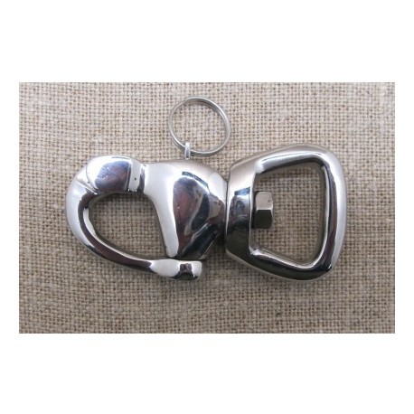 MOUSQUETON SECURITE 90MM CHAPPE 30MM - 1 PIECE