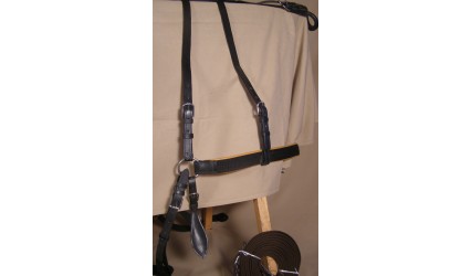 Avaloir cuir et nylon