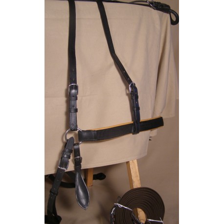 Avaloir cuir et nylon