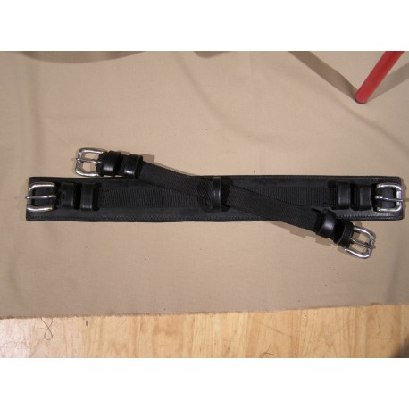 Sangle de sellette avec sous ventrière