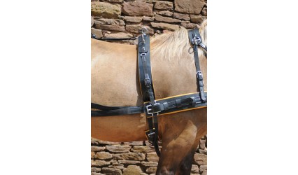 Mantelets cuir et nylon