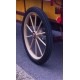 Roue complète avec pneu et chambre - Diamètre 80 cm