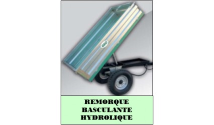 Remorque basculante hydrolique