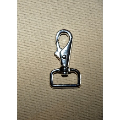 Mousquetons de guide zinc pivotant 63x25 mm