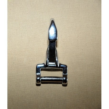 Mousqueton à monter sur sangle, chrome 25 mm
