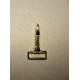 Mousquetons de guide laiton 63x25 mm