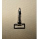 Mousquetons de guide nickelé 27x64 mm