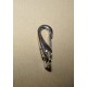 Mousquetons de guide nickelé 27x64 mm