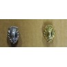 Ecusson d'oeillère (feuille) 32mm au plomb